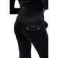 Juicy Couture Del Ray Polyester Women's Black Joggers