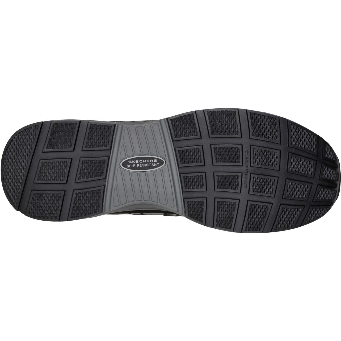 Skechers Workwear Malad II Textile Men's Black Safety Trainers