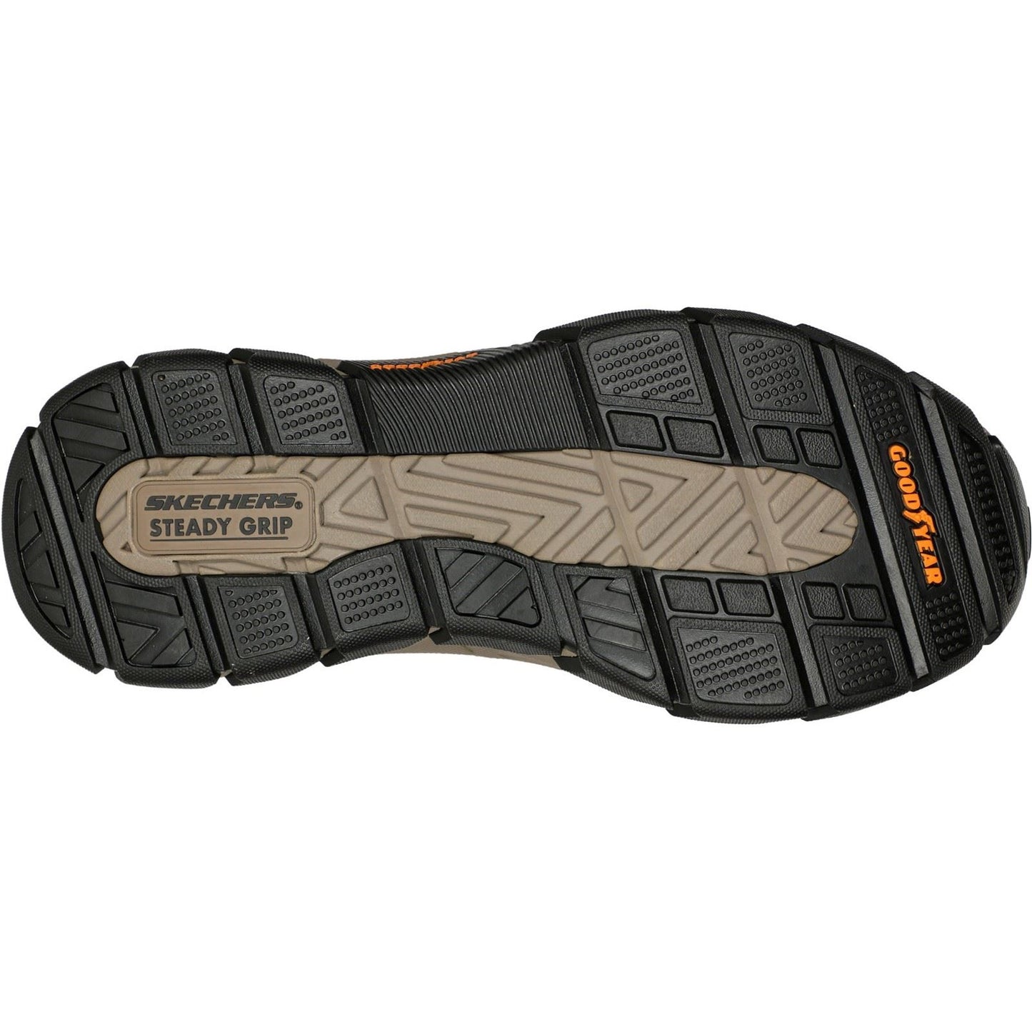 Skechers Men's Respected Elgin Shoes in Dark Brown