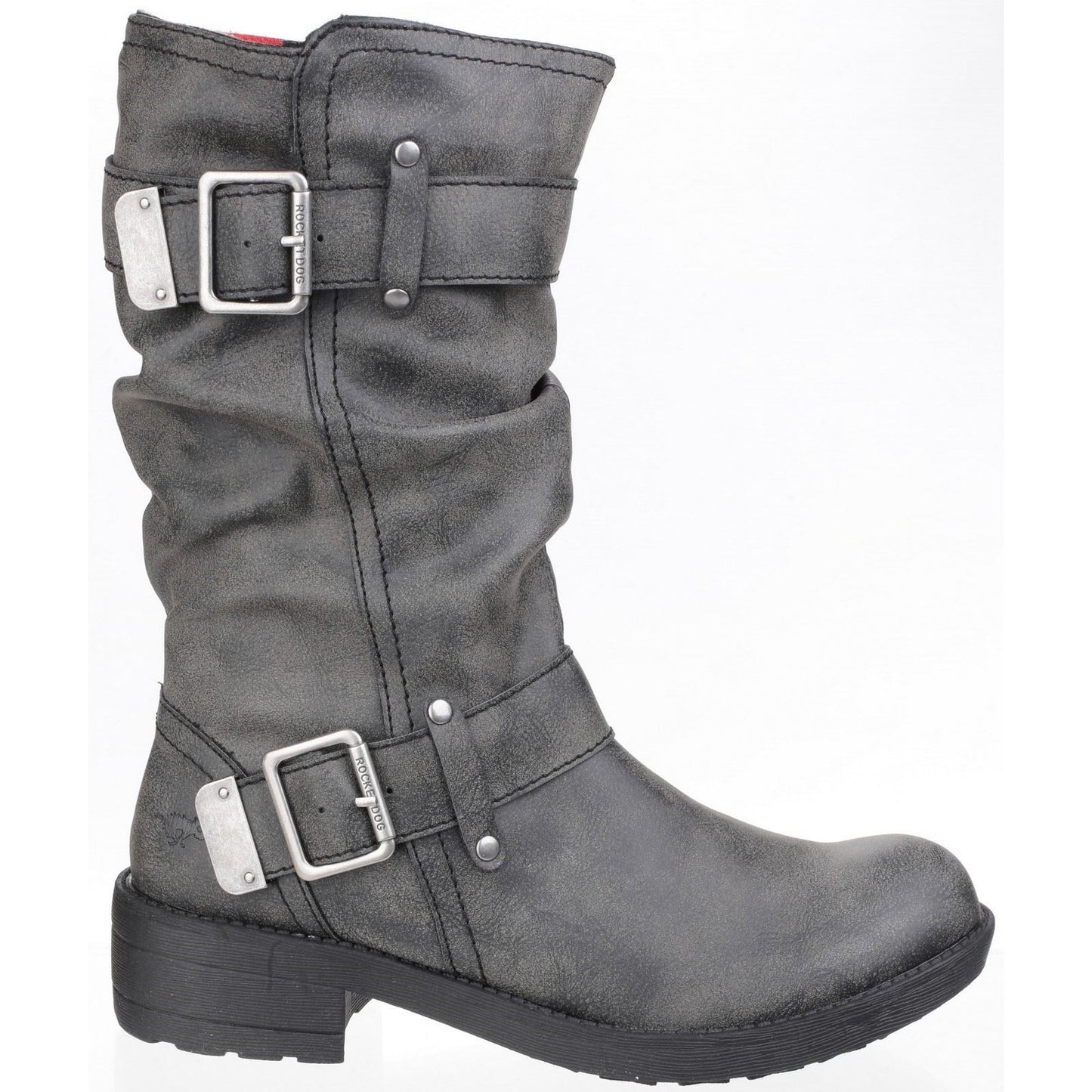 Rocket Dog Women's Trumble Biker Boot in Black