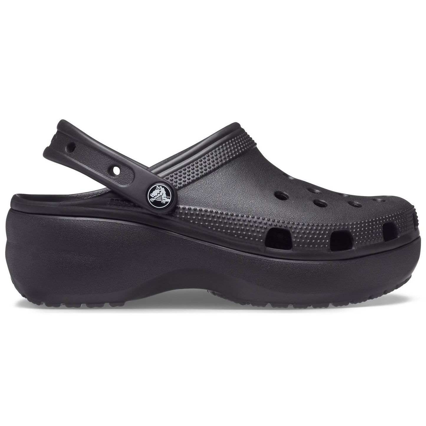Crocs Women's Classic Platform Clog in Black