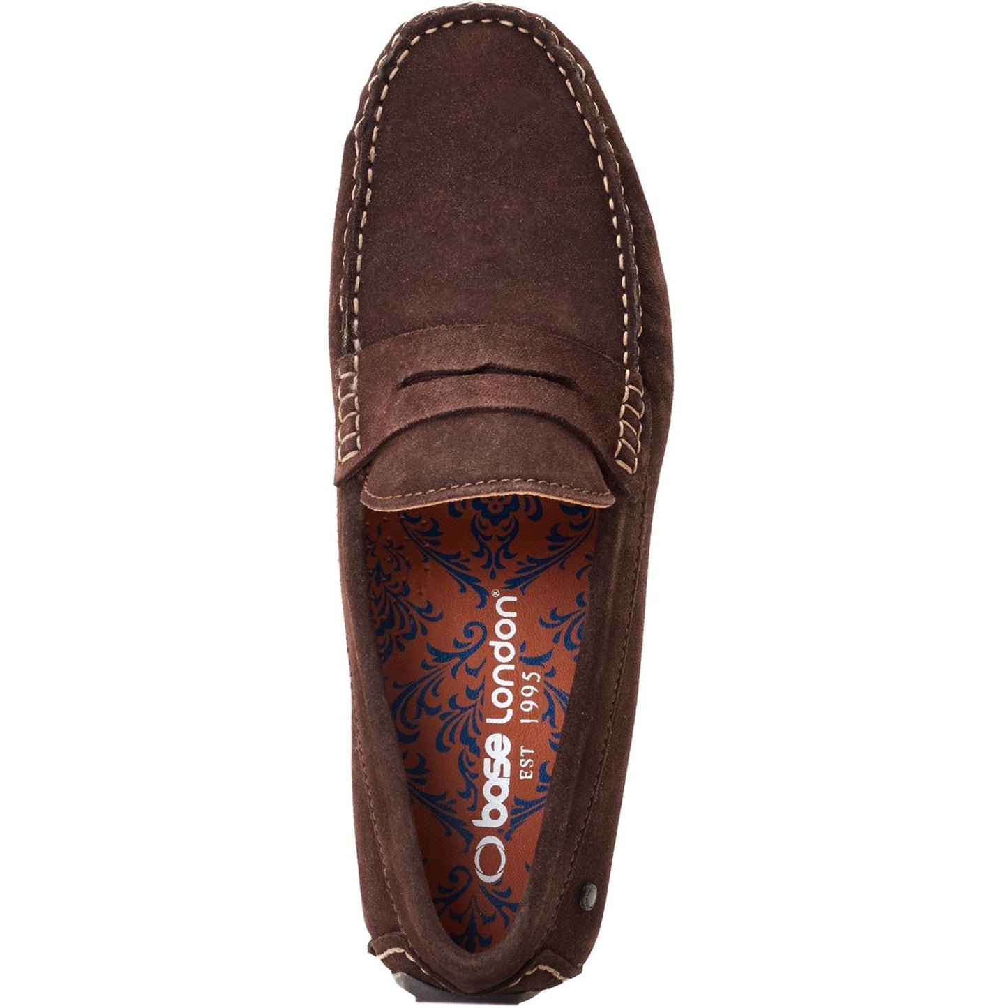 Base London Men's Collins Driver in Dark Brown