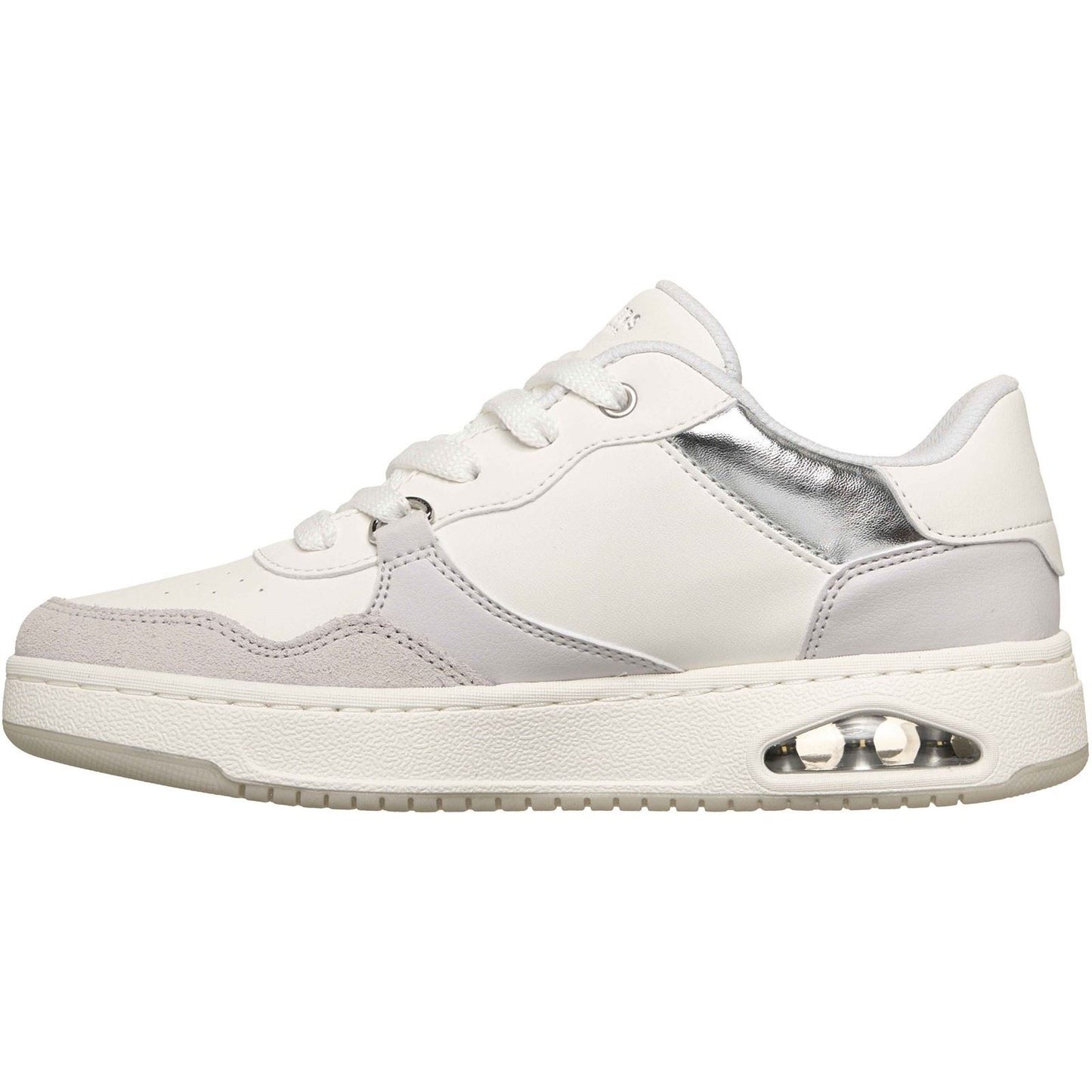 Skechers UNO CTL - Subtle Shimmer Polyurethane Women's White Standard Trainers