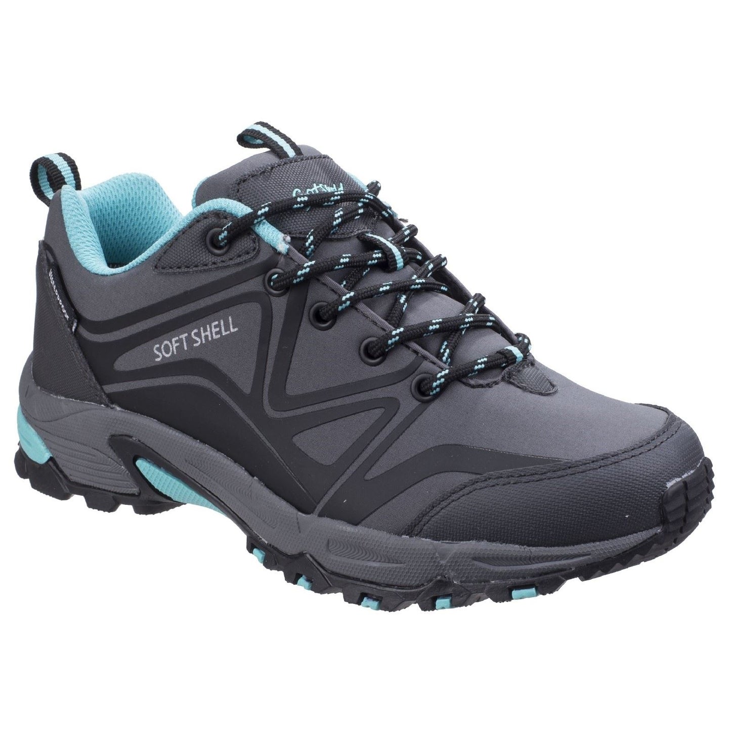 Cotswold Women's Abbeydale Low Hiker in Grey/Black/Aqua