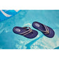 HEYDUDE Men's Myers Flip Sport Mode Sandal in Navy/Navy