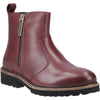 Hush Puppies Women's Grace Zip Boot in Burgundy