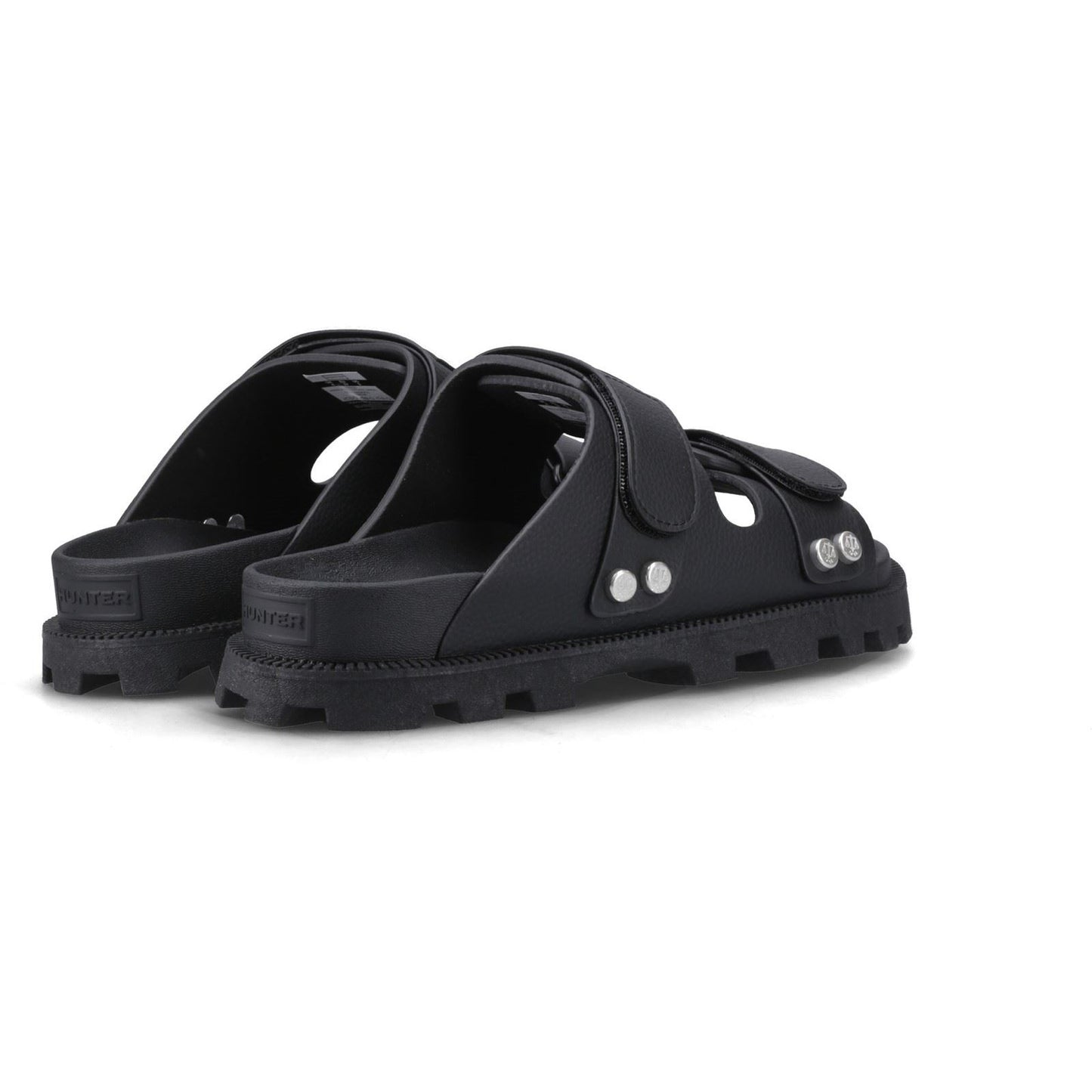 Hunter Vegan Sandal Polyester Women's Black Sandals