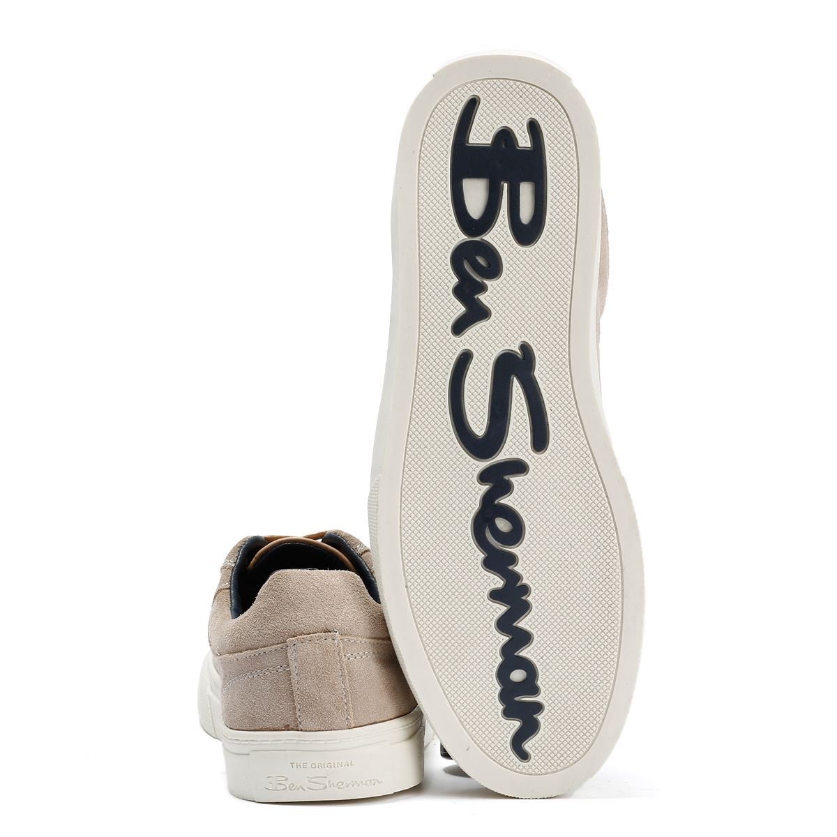 Ben Sherman Bentley II Suede Men's Stone Trainers