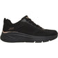 Skechers BOBS Arch Fit Elev8 Textile Women's Black Engineered Knit Trainers