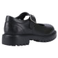 Hush Puppies Aurora Junior Leather Girl's Black Shoes