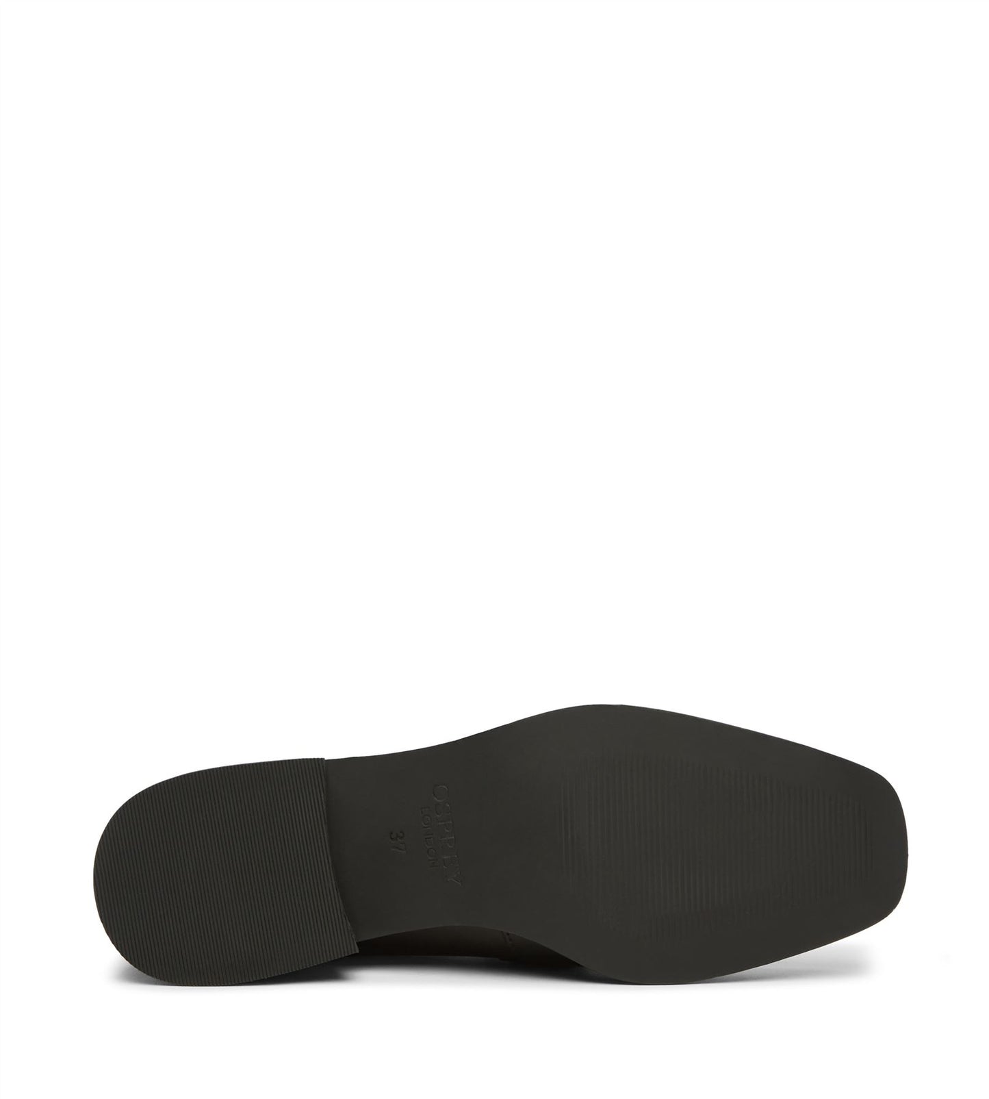 Osprey London The Islington Leather Women's Black Loafers