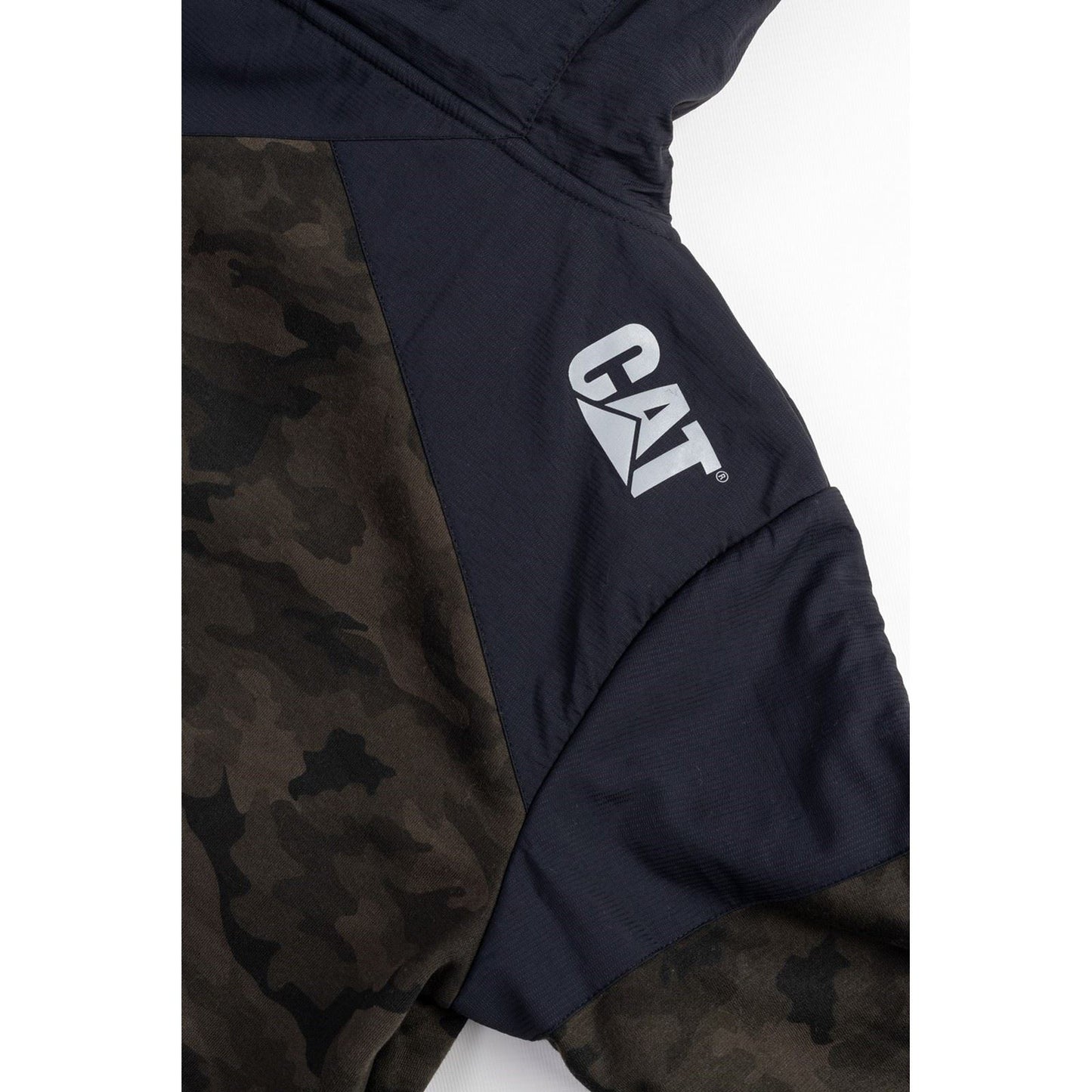 Caterpillar Men's Trade Sweatshirt in Night Camo-Black