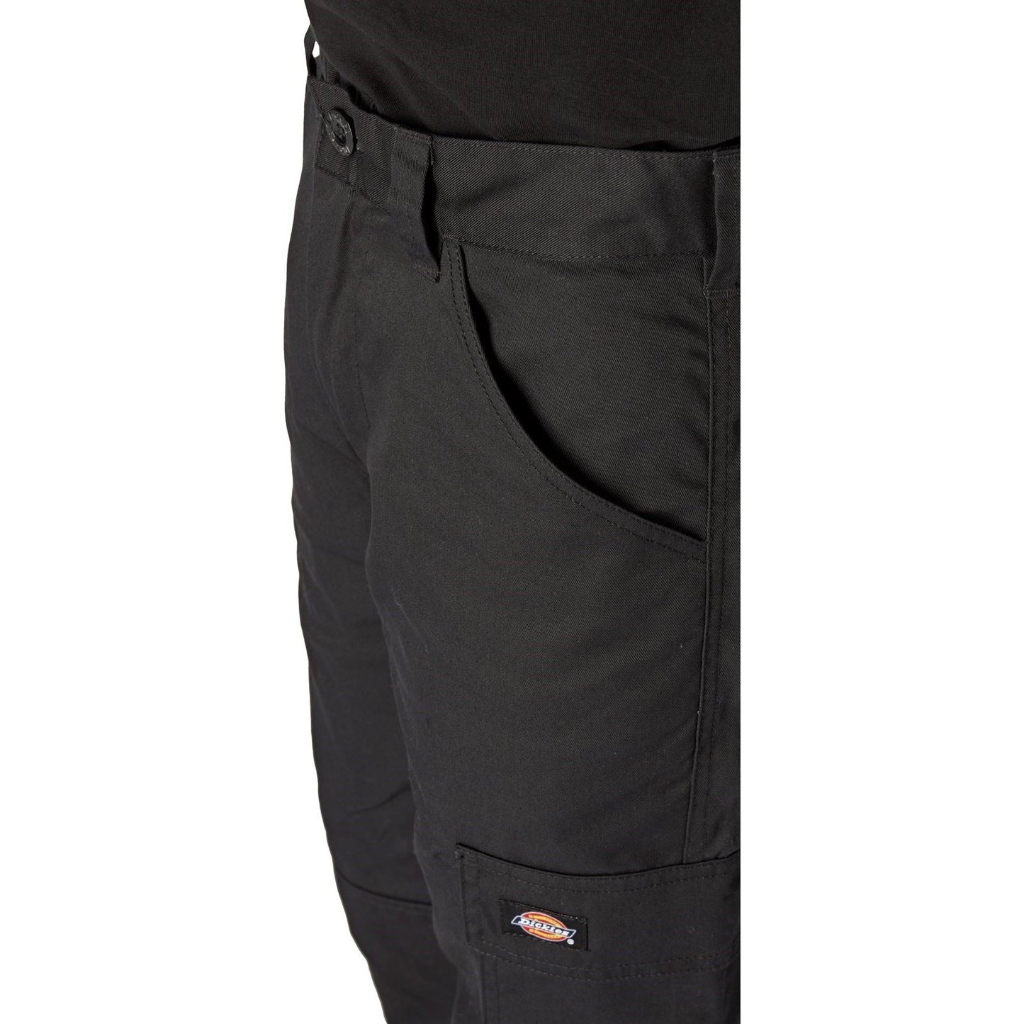 Dickies Everyday Polyester Men's Black Outdoor Trousers