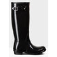 Hunter Women's Original Tall Gloss Wellington Boots in Black