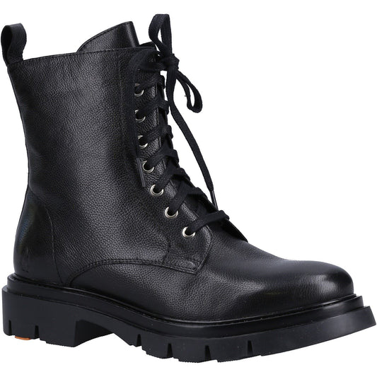 Hush Puppies Women's Rhea Lace Boot in Black