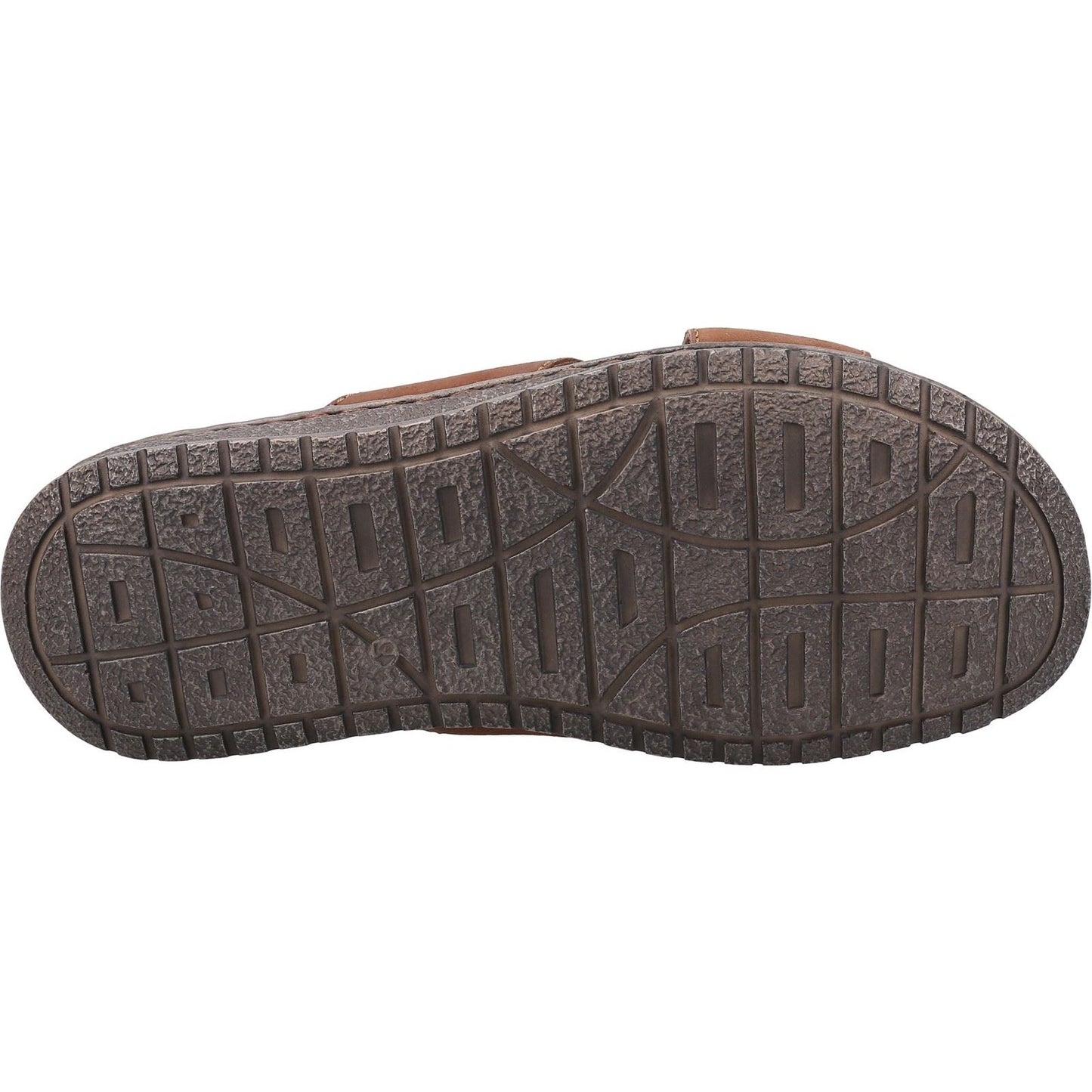 Hush Puppies Nile Cross Over Leather Men's Brown Sandals