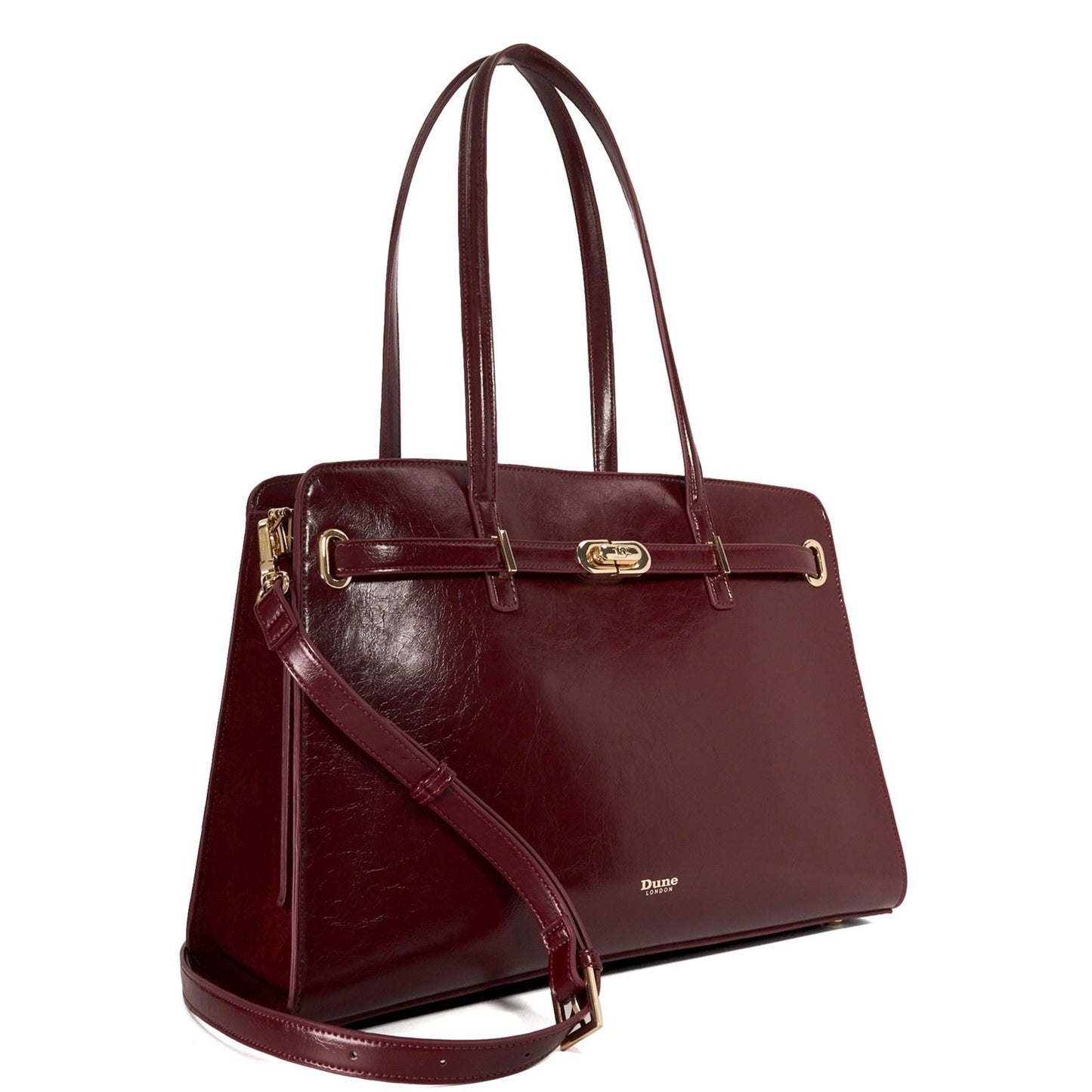 Dune Define Women's Red Top-Handle HandBag