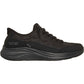 Skechers Contour Foam Cozy Fit Textile Women's Black Standard Trainers