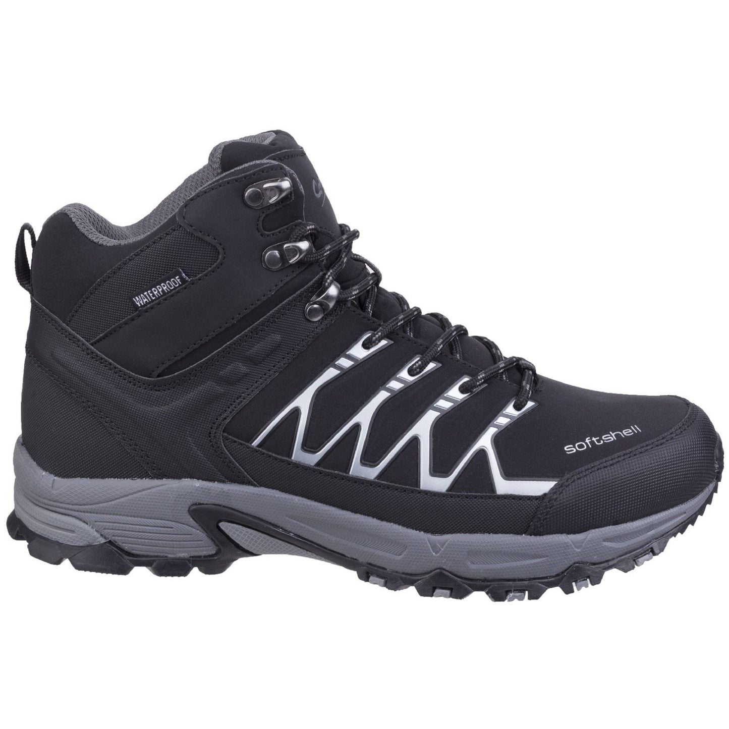 Cotswold Men's Abbeydale Mid Hiker in Black/Grey
