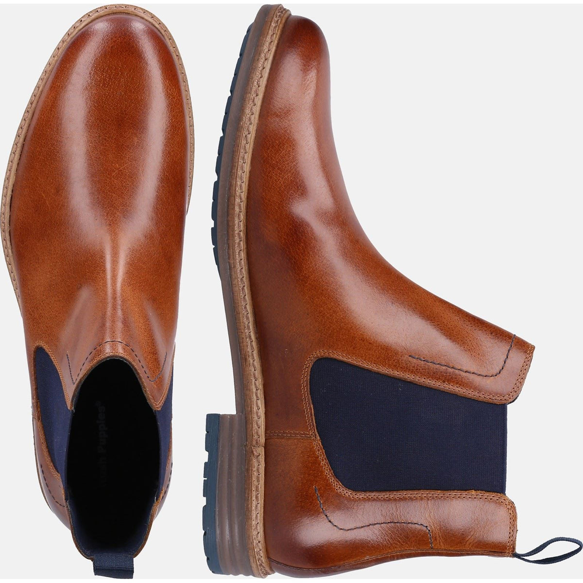 Hush Puppies Men's Justin Chelsea Boot in Tan