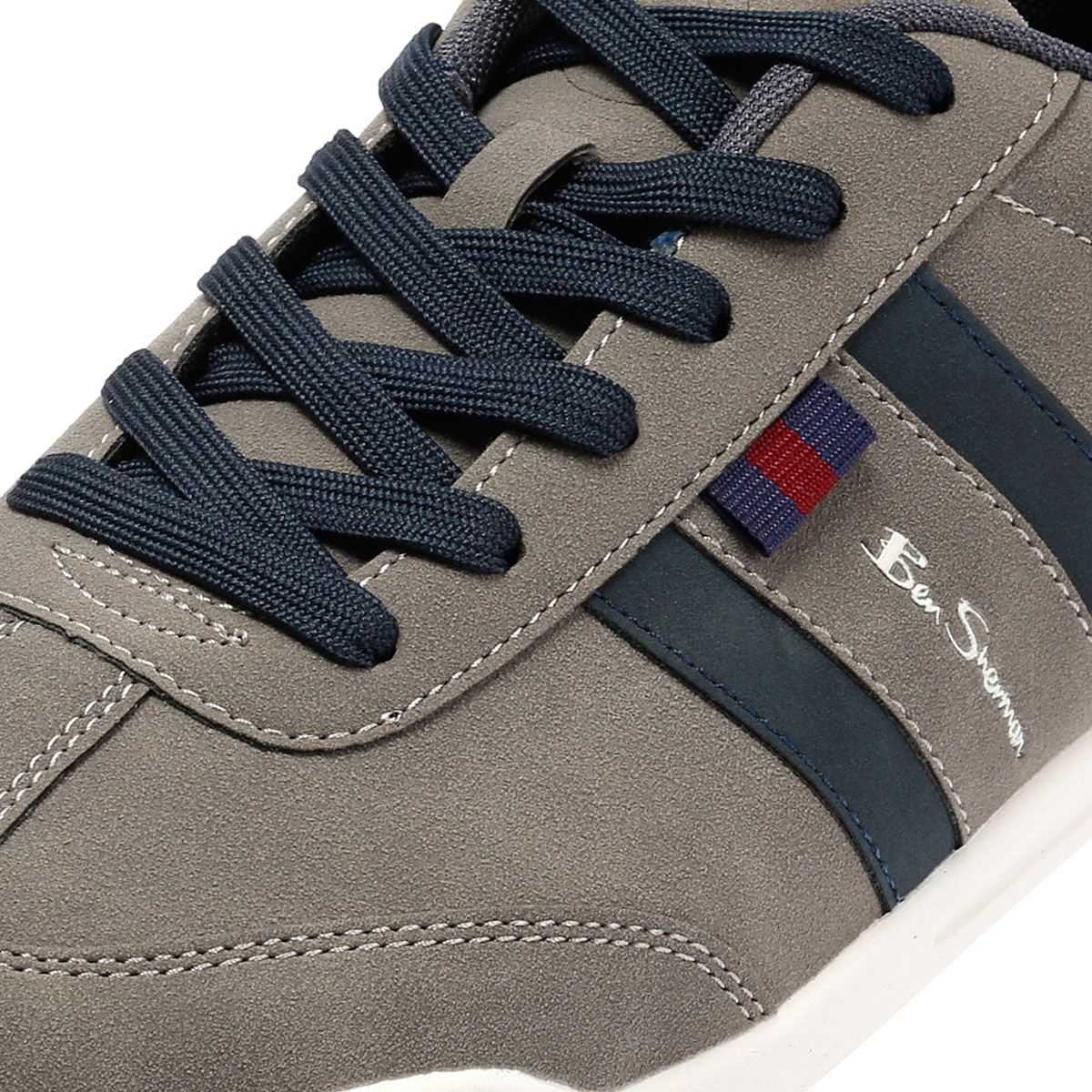 Ben Sherman Keeler Men's Grey/Navy Trainers