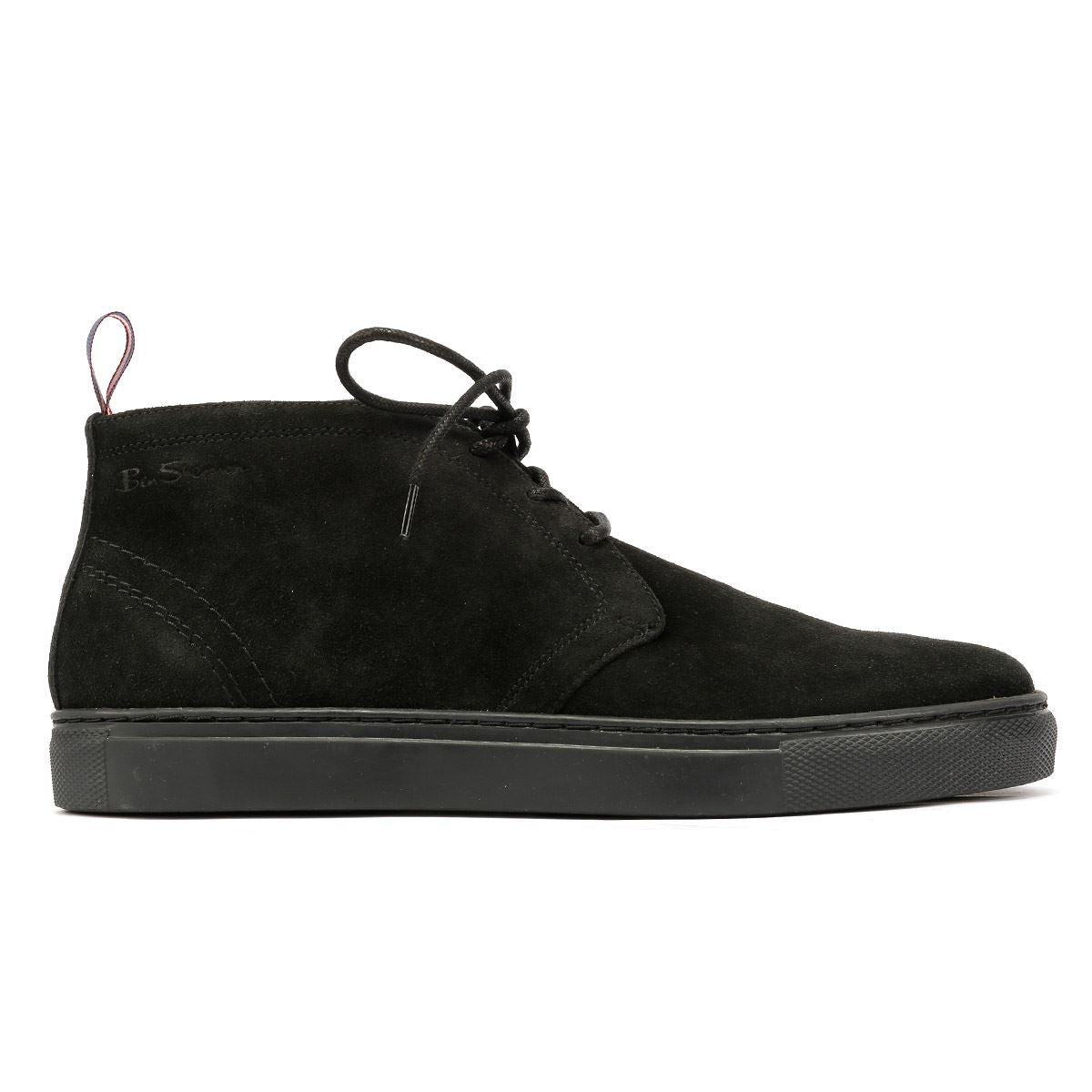 Ben Sherman - BS23508 MENS PARKA BOOT BLACK SUEDE