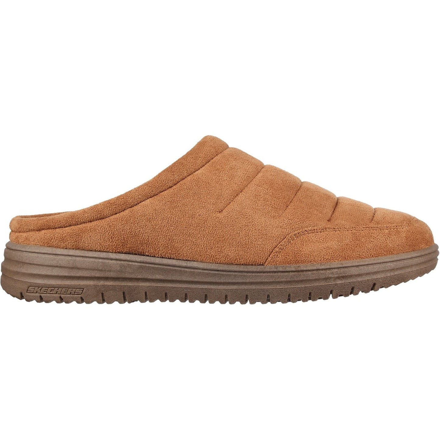 Skechers Relaxed Fit: Murette - Garvanza Microfiber Men's Tan Mules