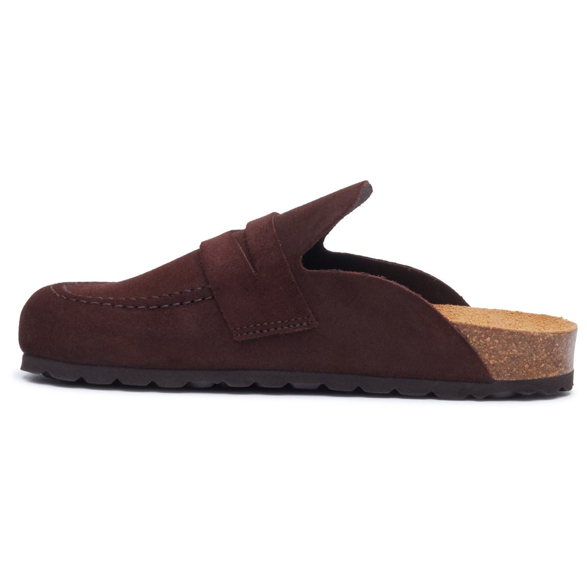 Hush Puppies Briar Closed Toe Suede Women's CHOCOLATE Mules
