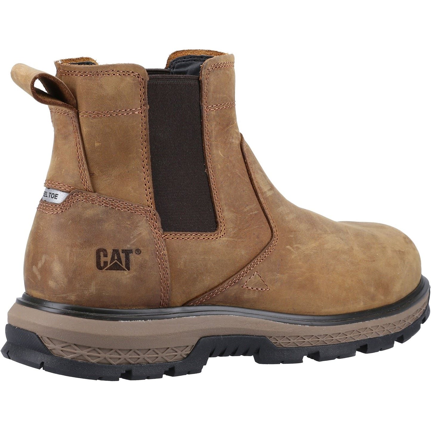 Caterpillar Men's Exposition Chelsea Safety Boot in Pyramid