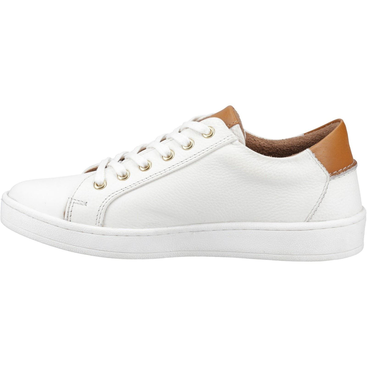 Cotswold Radcot Leather Women's White Trainers