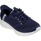Skechers Women's Ultra Flex 3.0 Easy Step Shoes in Navy/Lavender