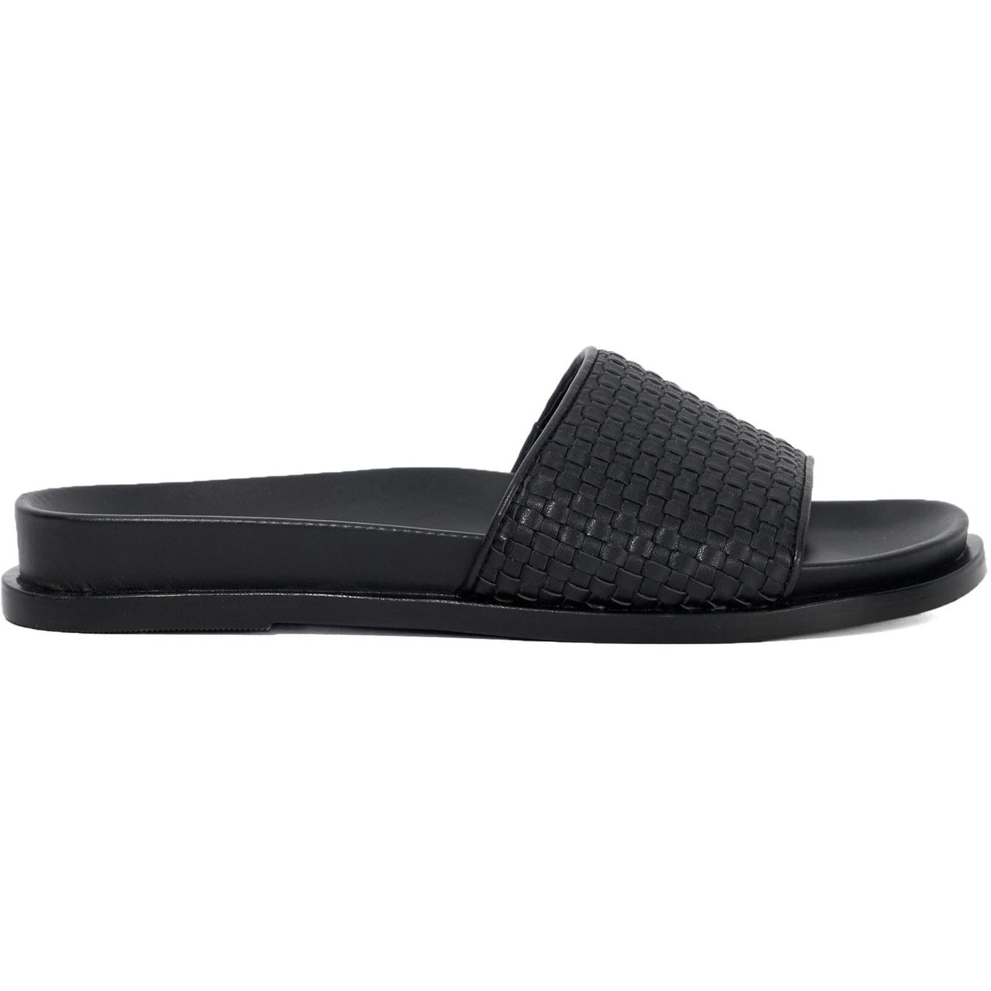 Dune Lilas Women's Black Sandals