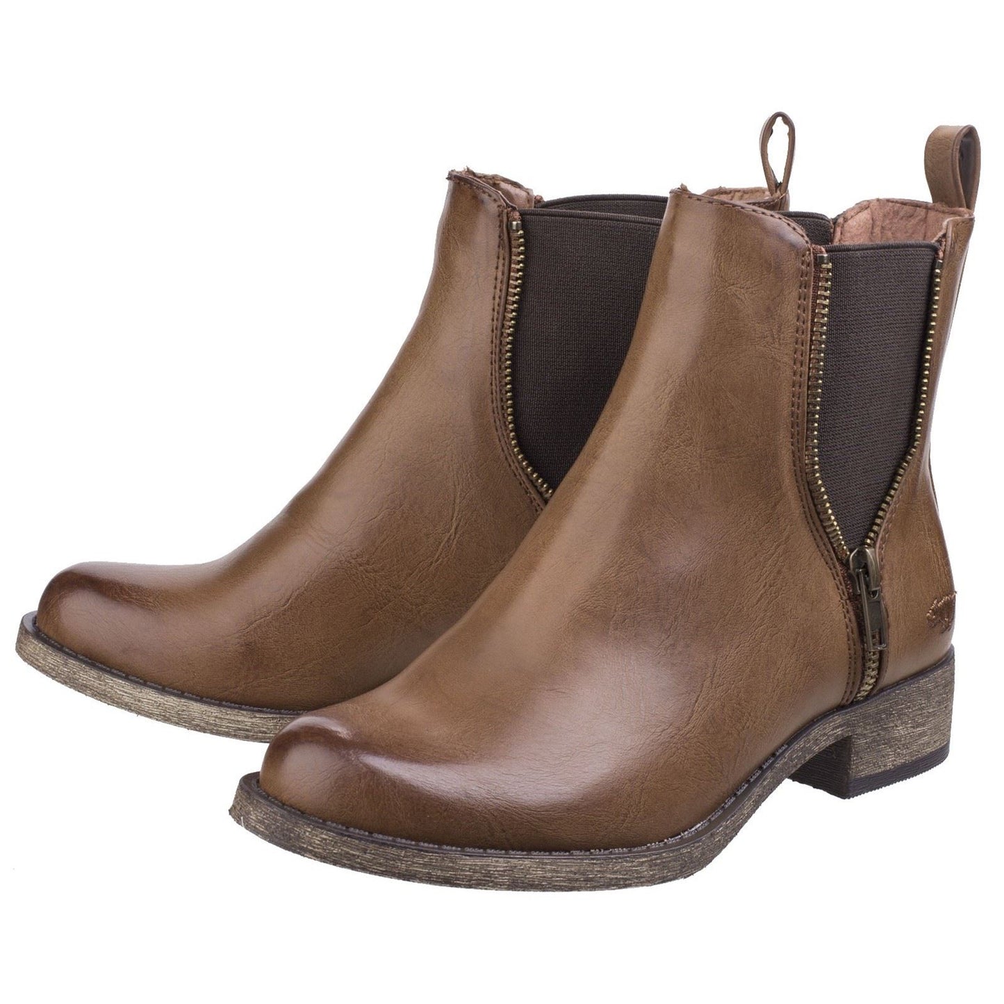 Rocket Dog Women's Camilla Bromley Ankle Boot in Brown