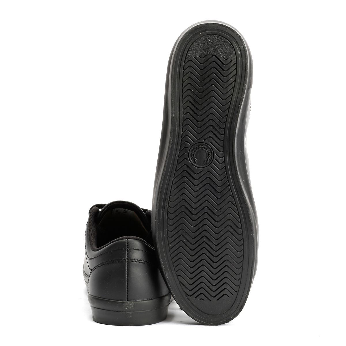 Fred Perry Baseline Leather Men's Black Trainers