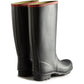 Hunter Unisex Argyll Full Knee Wellington in Black