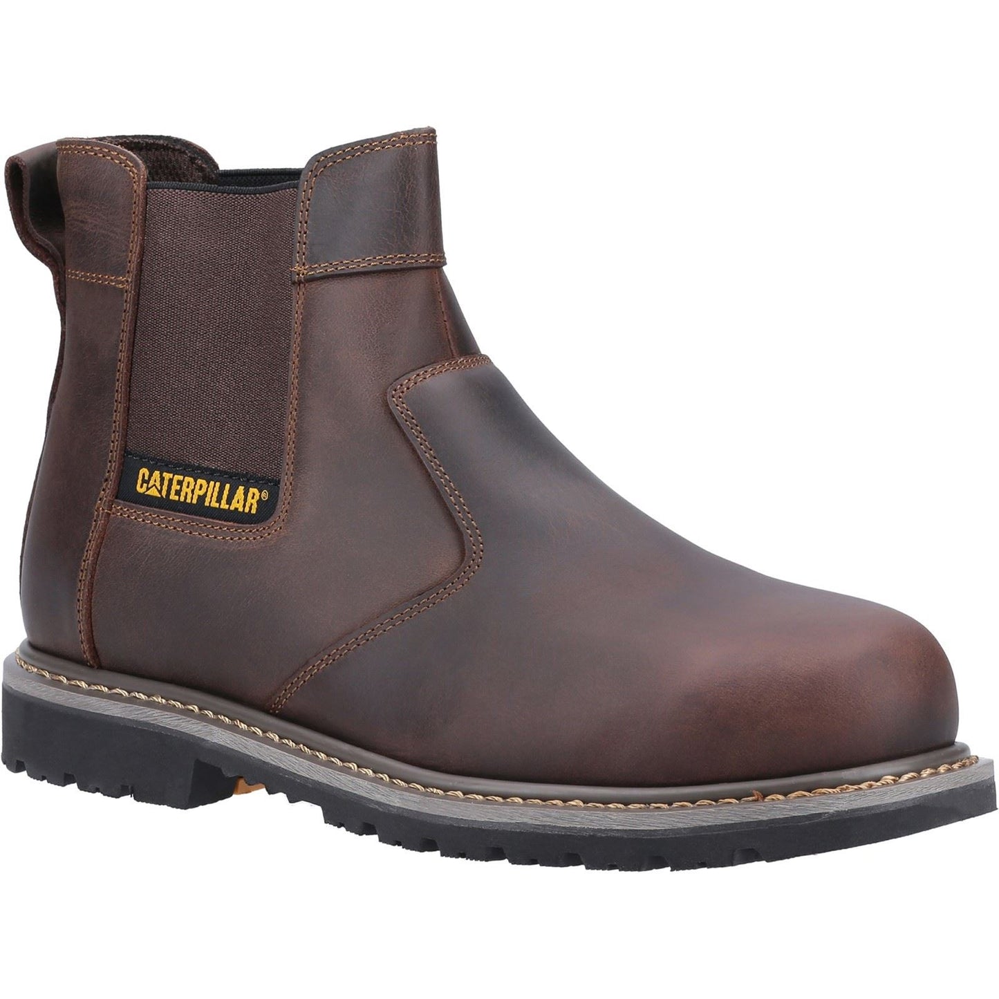 Caterpillar Men's Powerplant Dealer Safety Boot in Brown
