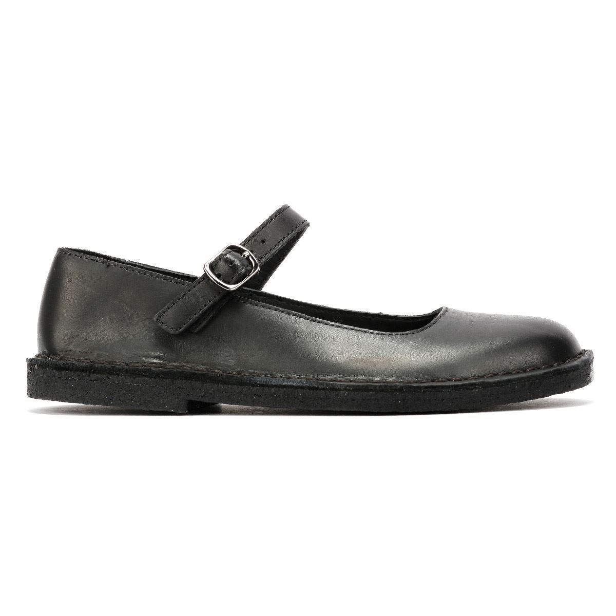 Clarks Originals Desert Jane Leather Women's Black Shoes