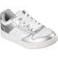 Skechers Quick Street Polyurethane Girl's Silver/White Trainers