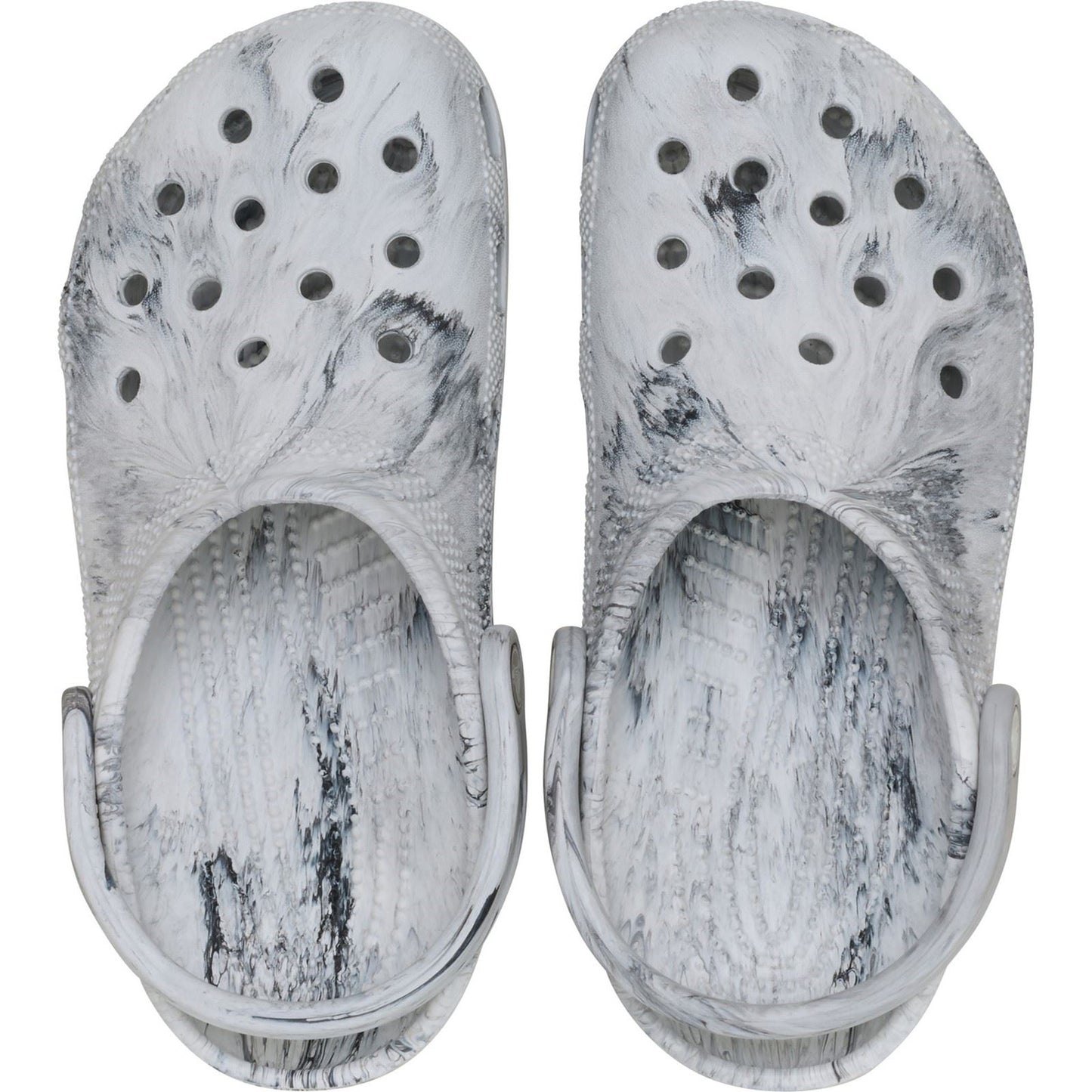 Crocs Classic Marbled Clog Thermoplastic Black/White Clogs