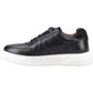 Hush Puppies Wyatt Leather Men's Black Trainers