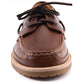 Sperry Mini Lug 3 Eye Leather Men's Brown Boat Shoes