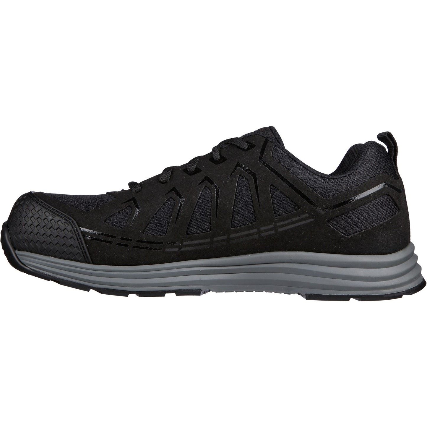 Skechers Workwear Malad II Textile Men's Black Safety Trainers