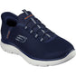 Skechers Summits - High Range Polyester Men's Navy Trainers