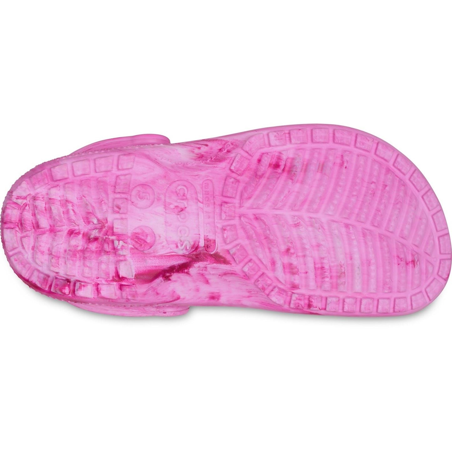 Crocs Classic Marbled Clog Thermoplastic Pink/Multi Clogs