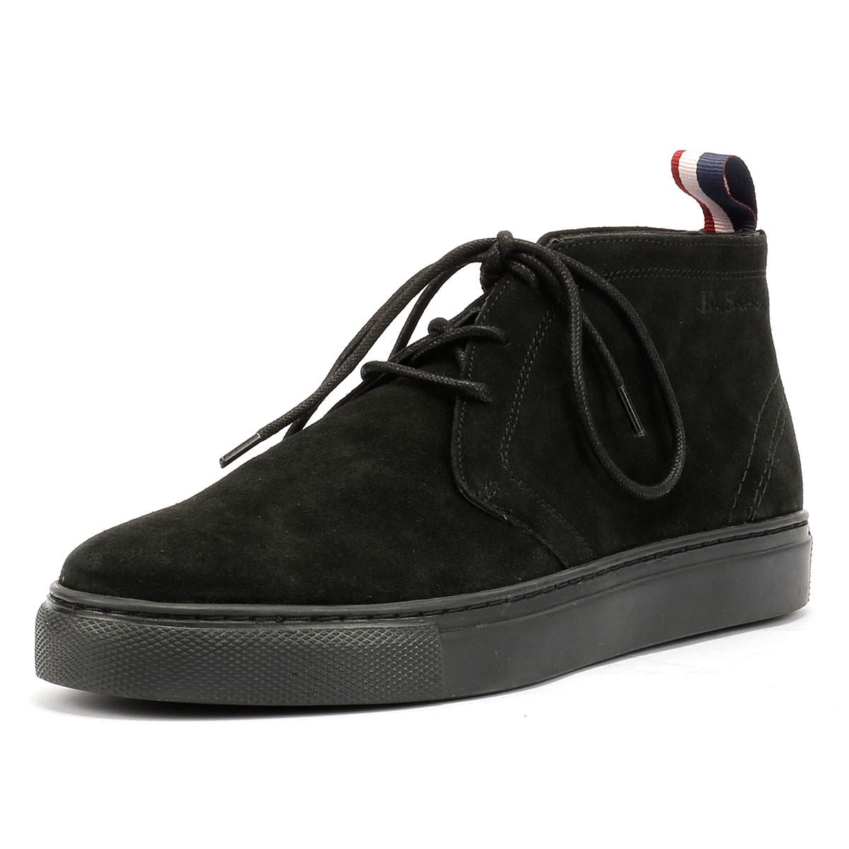 Ben Sherman - BS23508 MENS PARKA BOOT BLACK SUEDE
