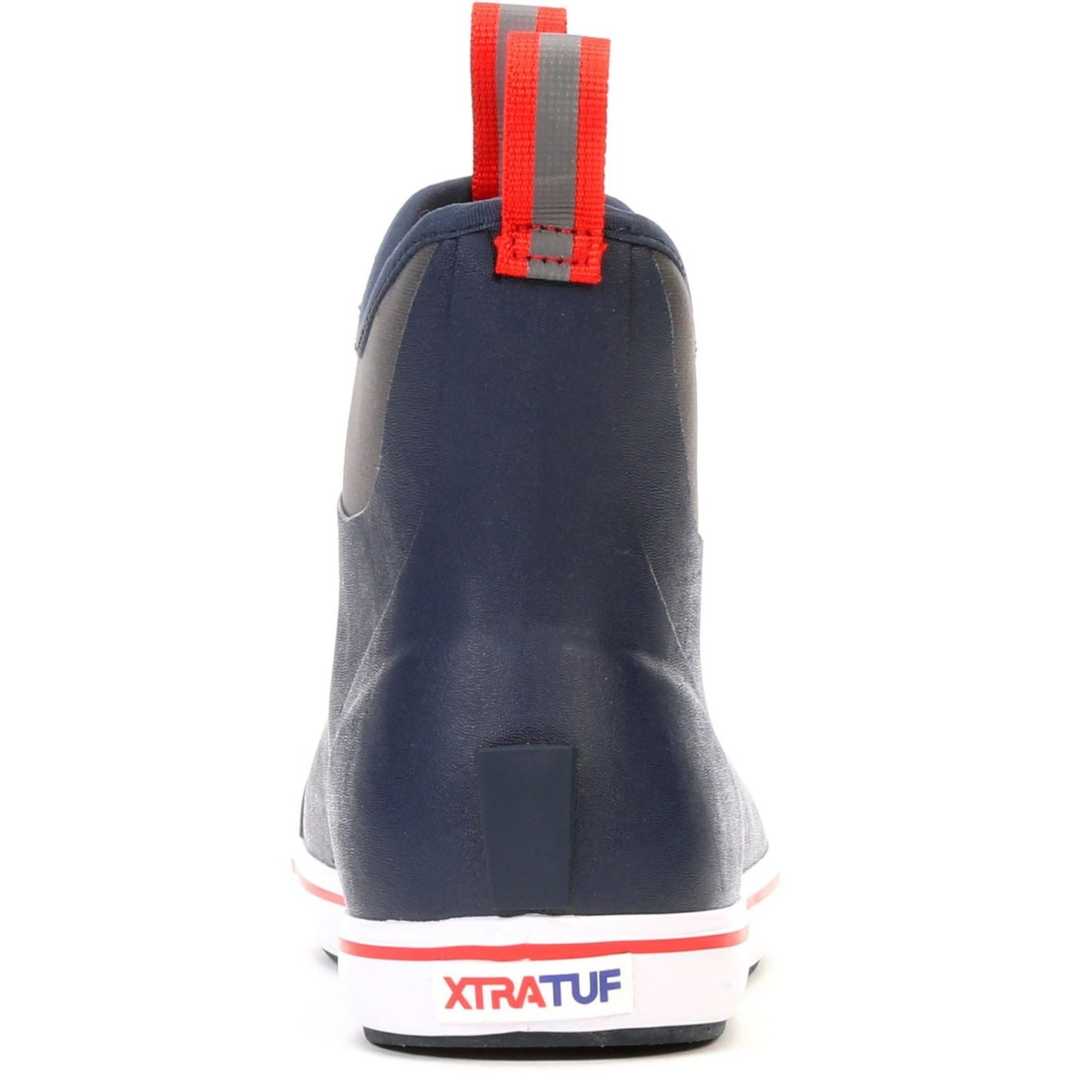 Xtratuf Men's Ankle Deck Boot in Navy/Red