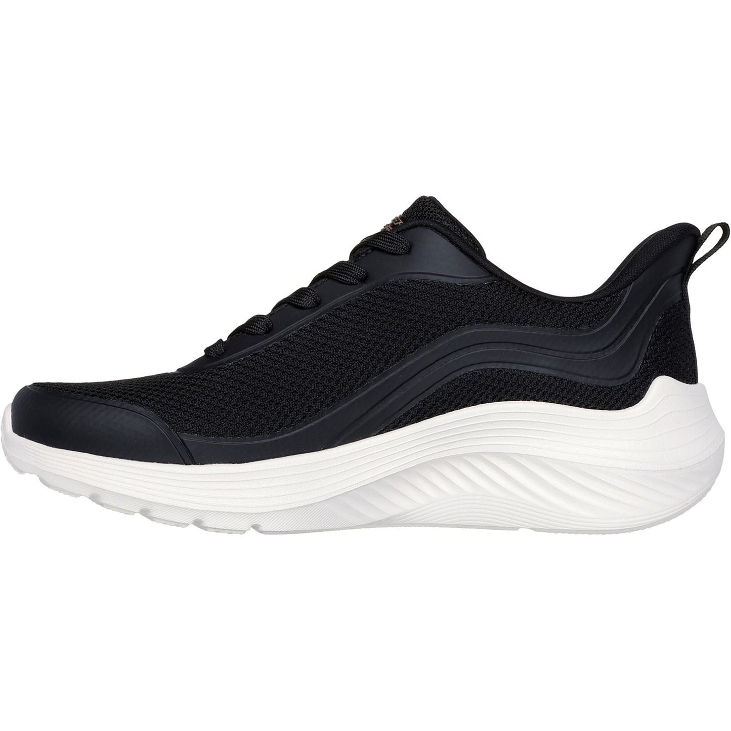 Skechers Women's Bobs Squad Waves Still Wading Trainers in Black