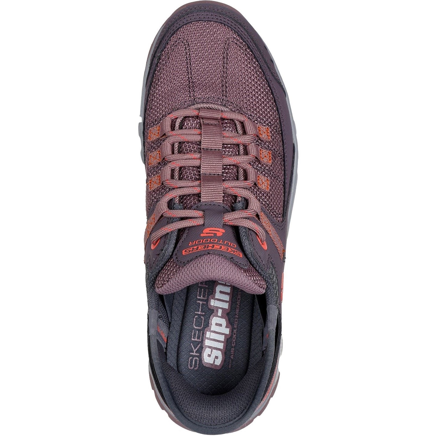 Skechers Women's Summits AT Hiking Shoes in Burgundy/Multi