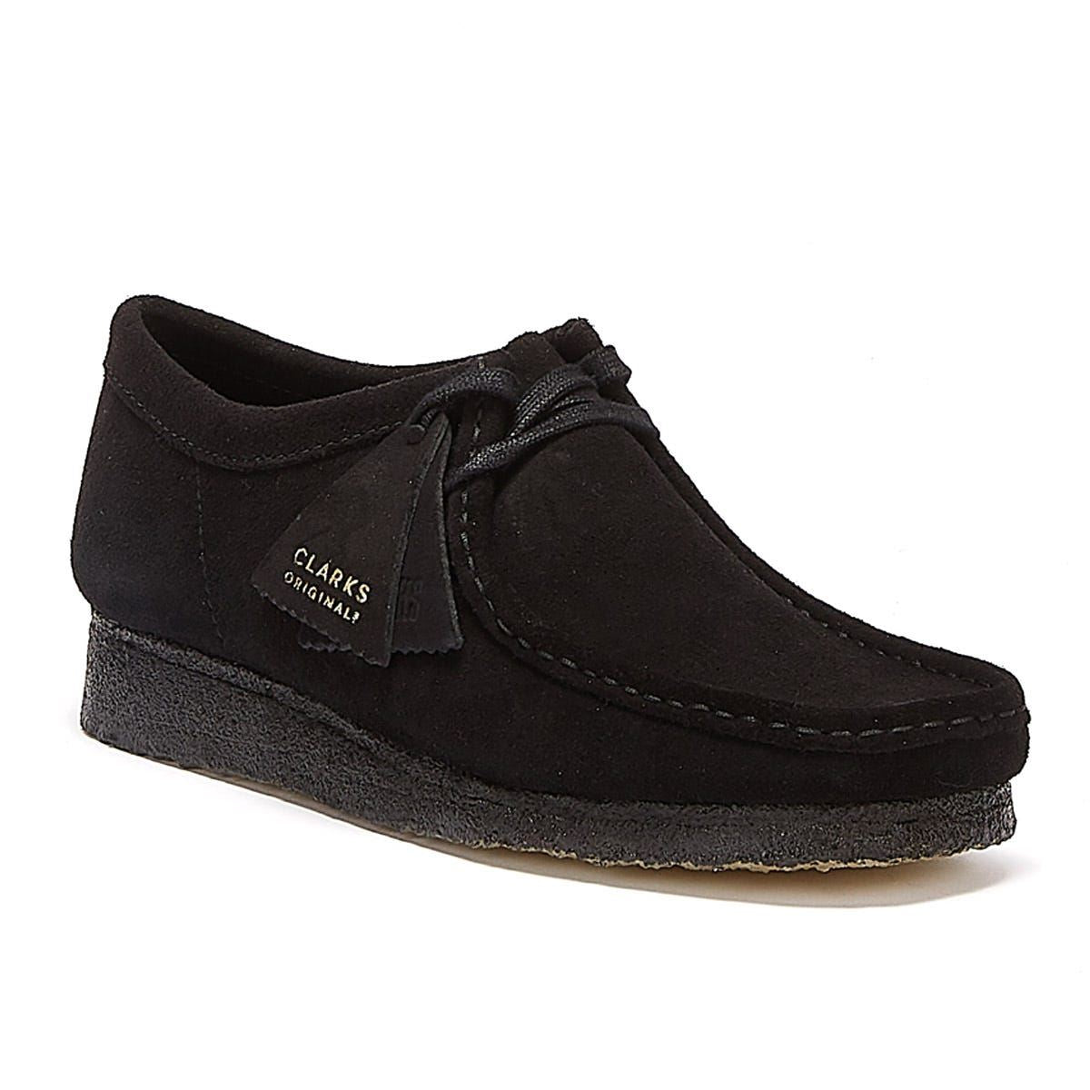 Clarks Originals - 26155519 MENS WALLABEE BLACK SDE