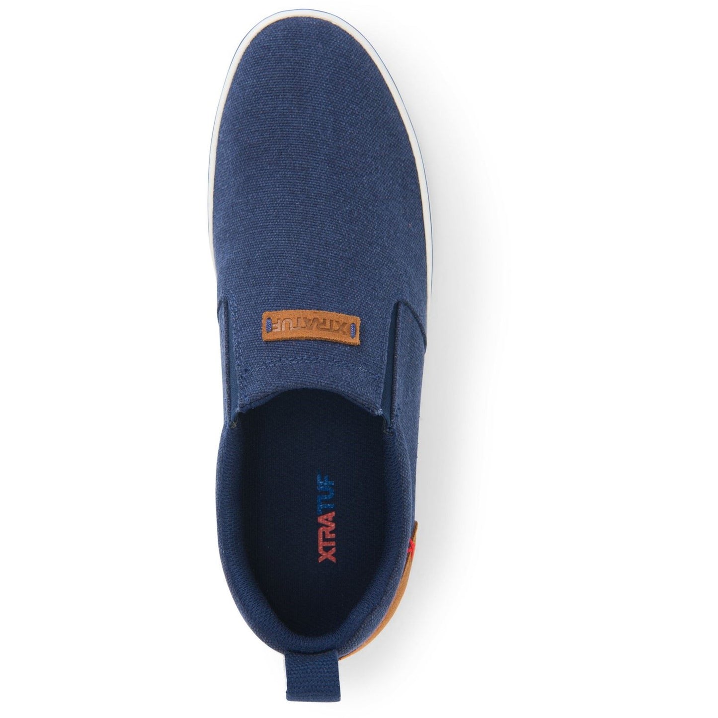 Xtratuf Men's Sharkbyte Canvas Deck Shoe in Navy